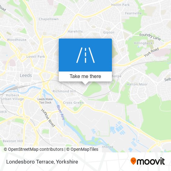 Londesboro Terrace map