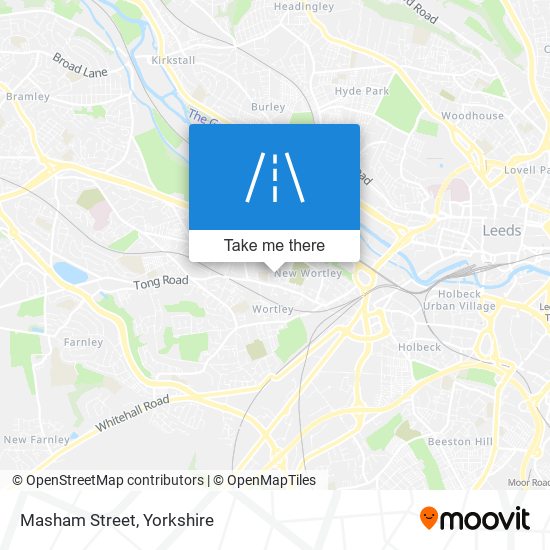 Masham Street map