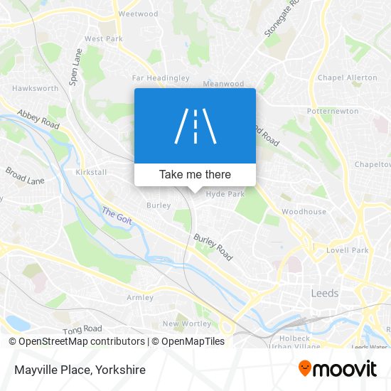 Mayville Place map