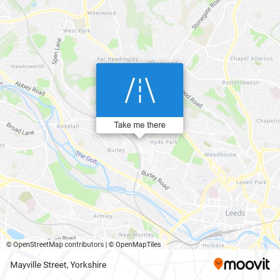 Mayville Street map