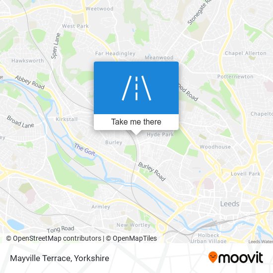 Mayville Terrace map