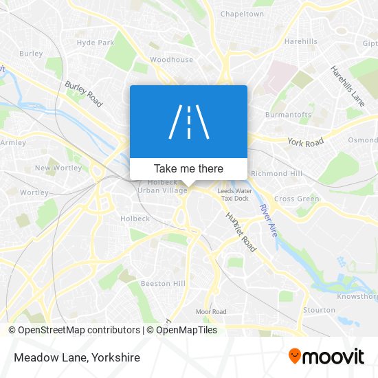 Meadow Lane map