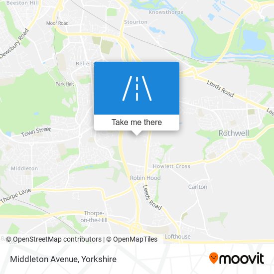 Middleton Avenue map
