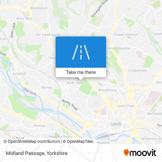 Midland Passage map