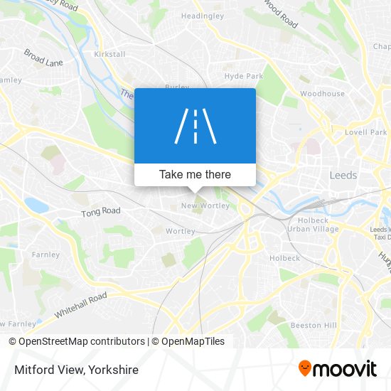 Mitford View map
