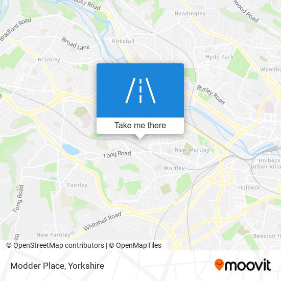 Modder Place map