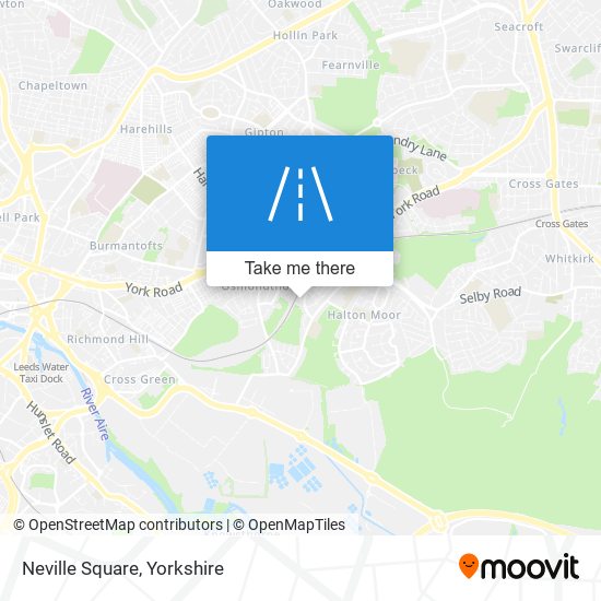 Neville Square map