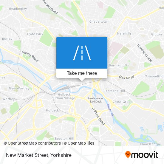 New Market Street map