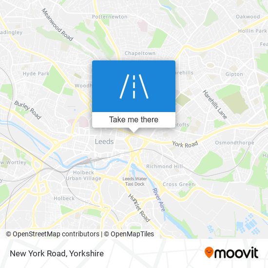 New York Road map