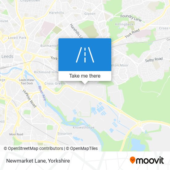 Newmarket Lane map