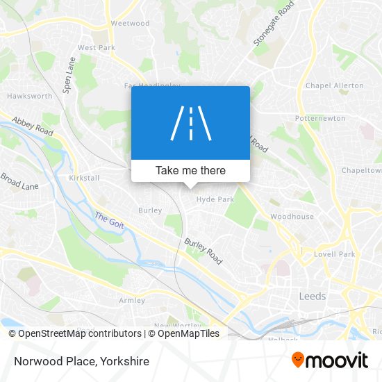 Norwood Place map
