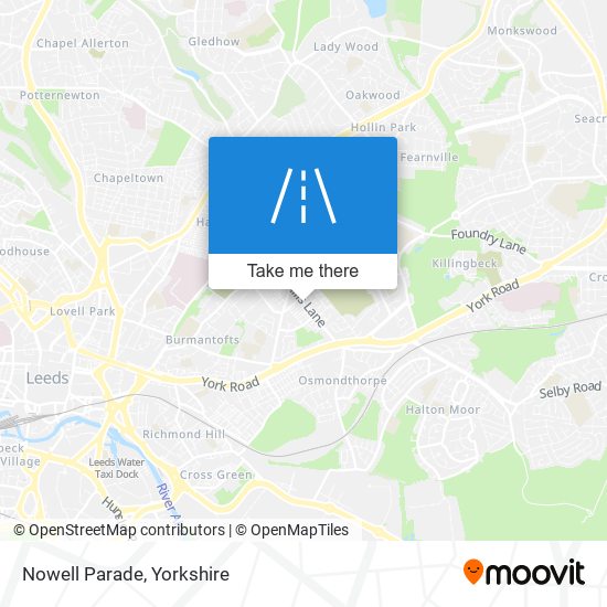 Nowell Parade map