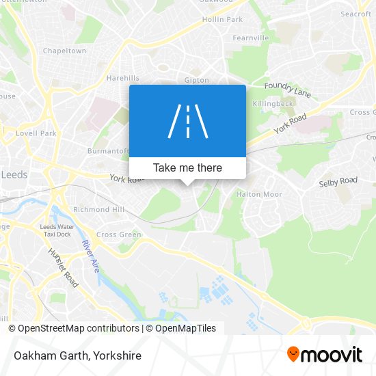 Oakham Garth map