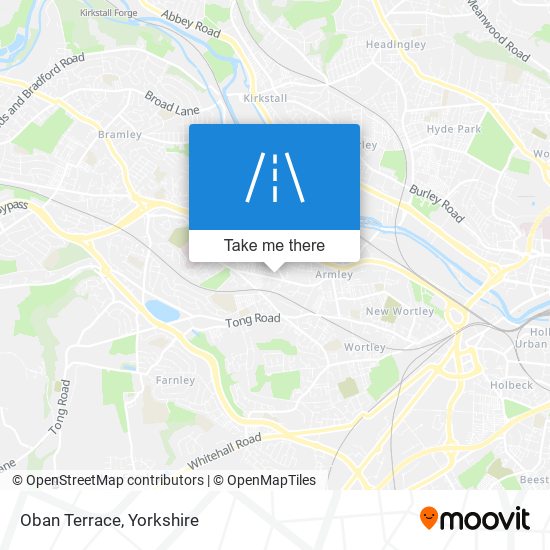 Oban Terrace map