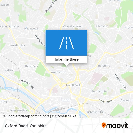 Oxford Road map
