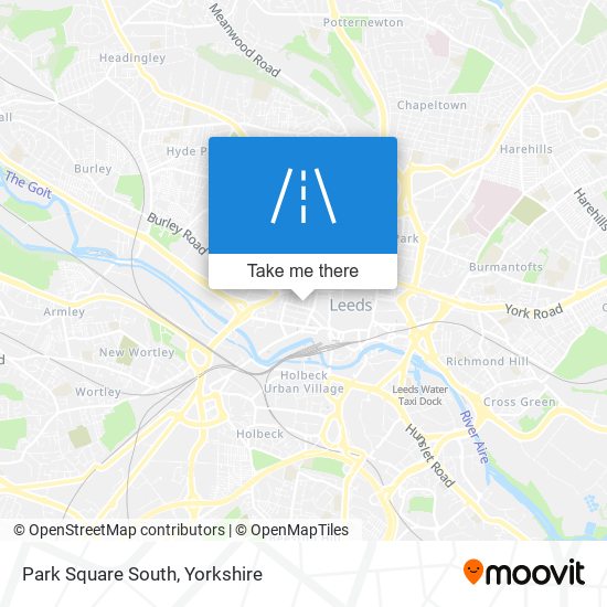 Park Square South map