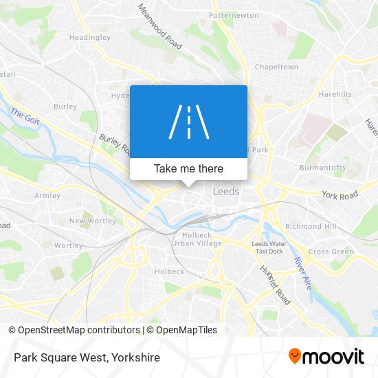 Park Square West map