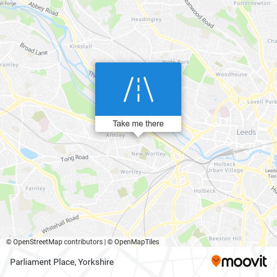 Parliament Place map