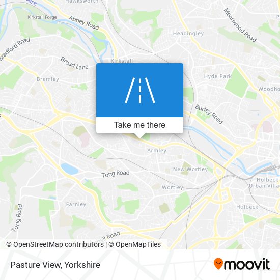 Pasture View map