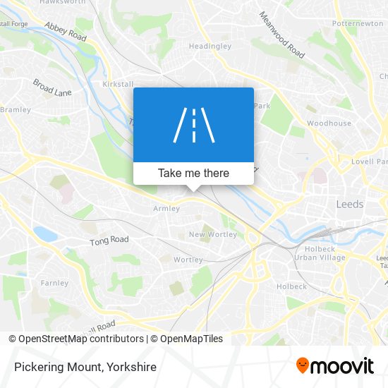 Pickering Mount map