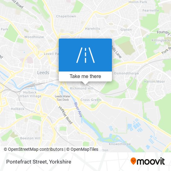 Pontefract Street map