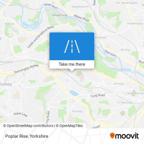 Poplar Rise map