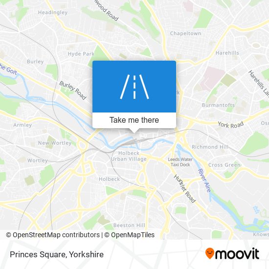 Princes Square map