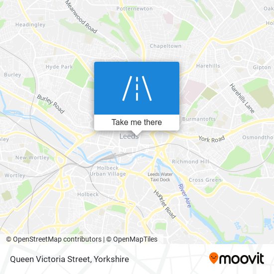 Queen Victoria Street map