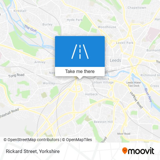 Rickard Street map