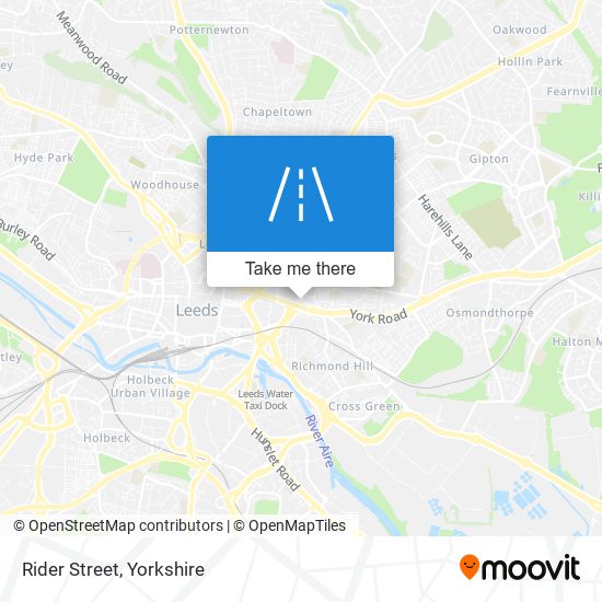 Rider Street map