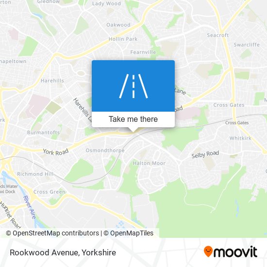 Rookwood Avenue map
