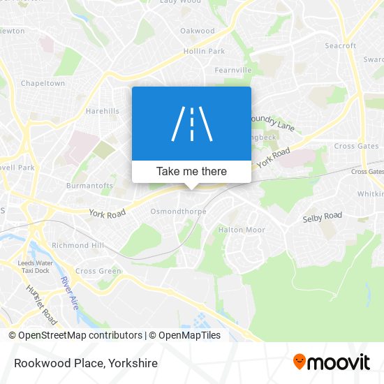 Rookwood Place map