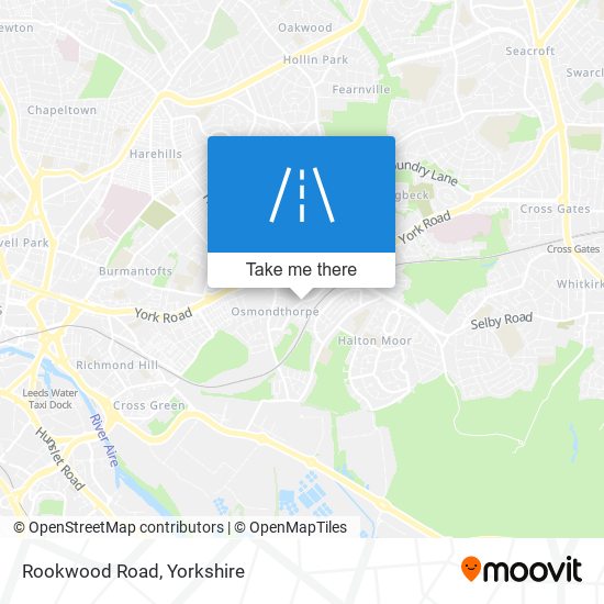 Rookwood Road map