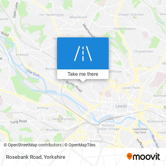 Rosebank Road map