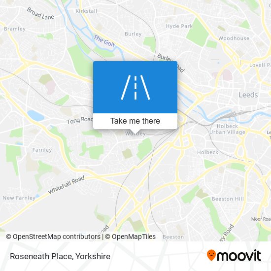 Roseneath Place map
