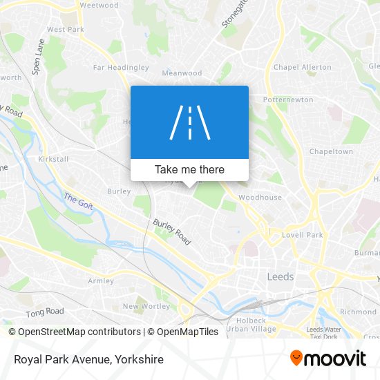Royal Park Avenue map