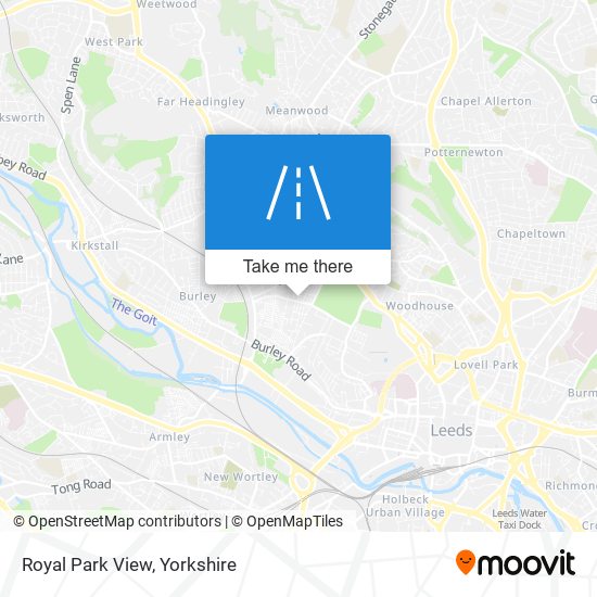 Royal Park View map