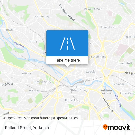 Rutland Street map