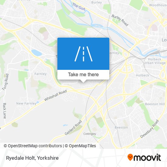 Ryedale Holt map