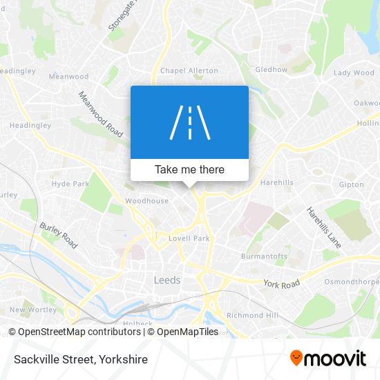 Sackville Street map