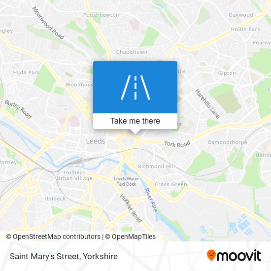 Saint Mary's Street map