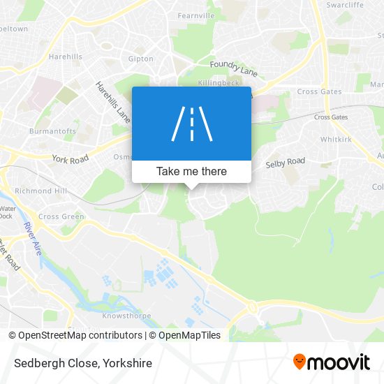 Sedbergh Close map
