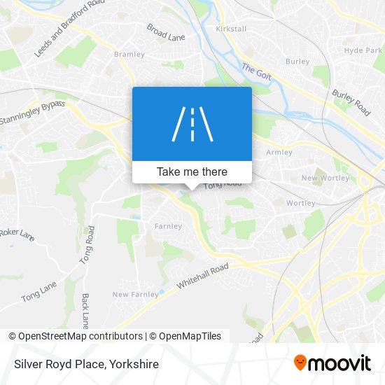 Silver Royd Place map