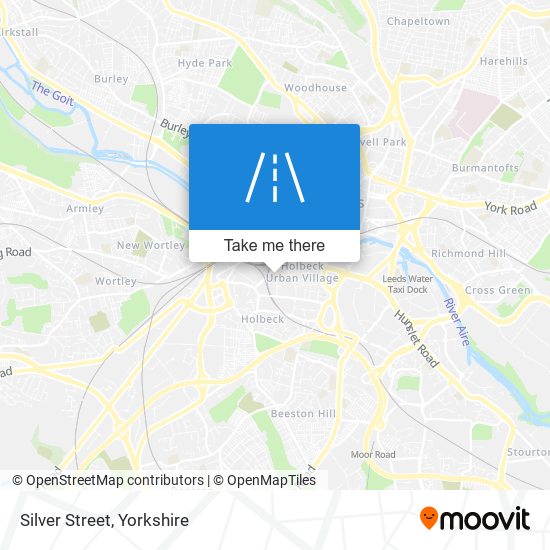 Silver Street map