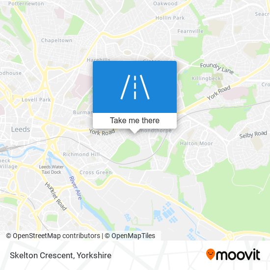 Skelton Crescent map