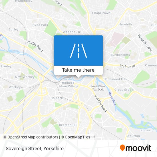 Sovereign Street map
