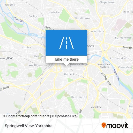 Springwell View map