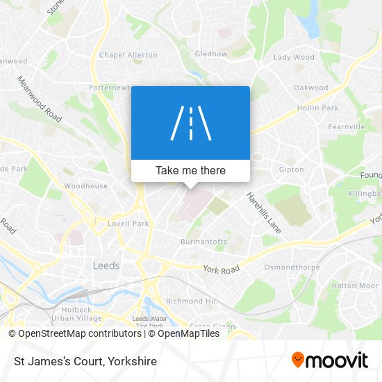 St James's Court map