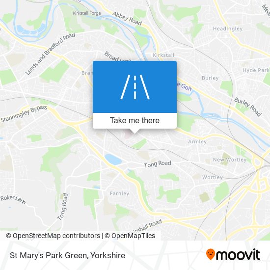 St Mary's Park Green map