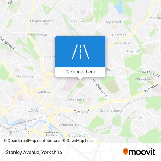 Stanley Avenue map